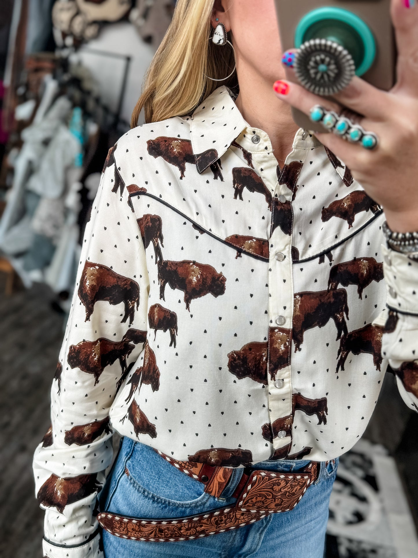 Buffalo Prairie Button Up