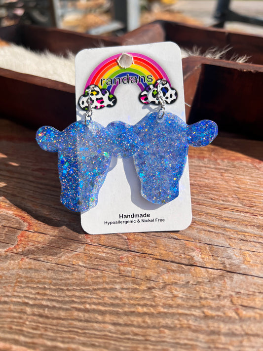 Ran Dan Acrylic Earrings