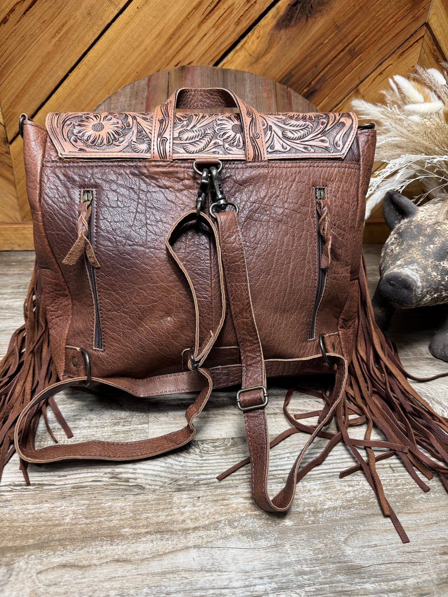 The Ultimate Saddle Blanket Backpack