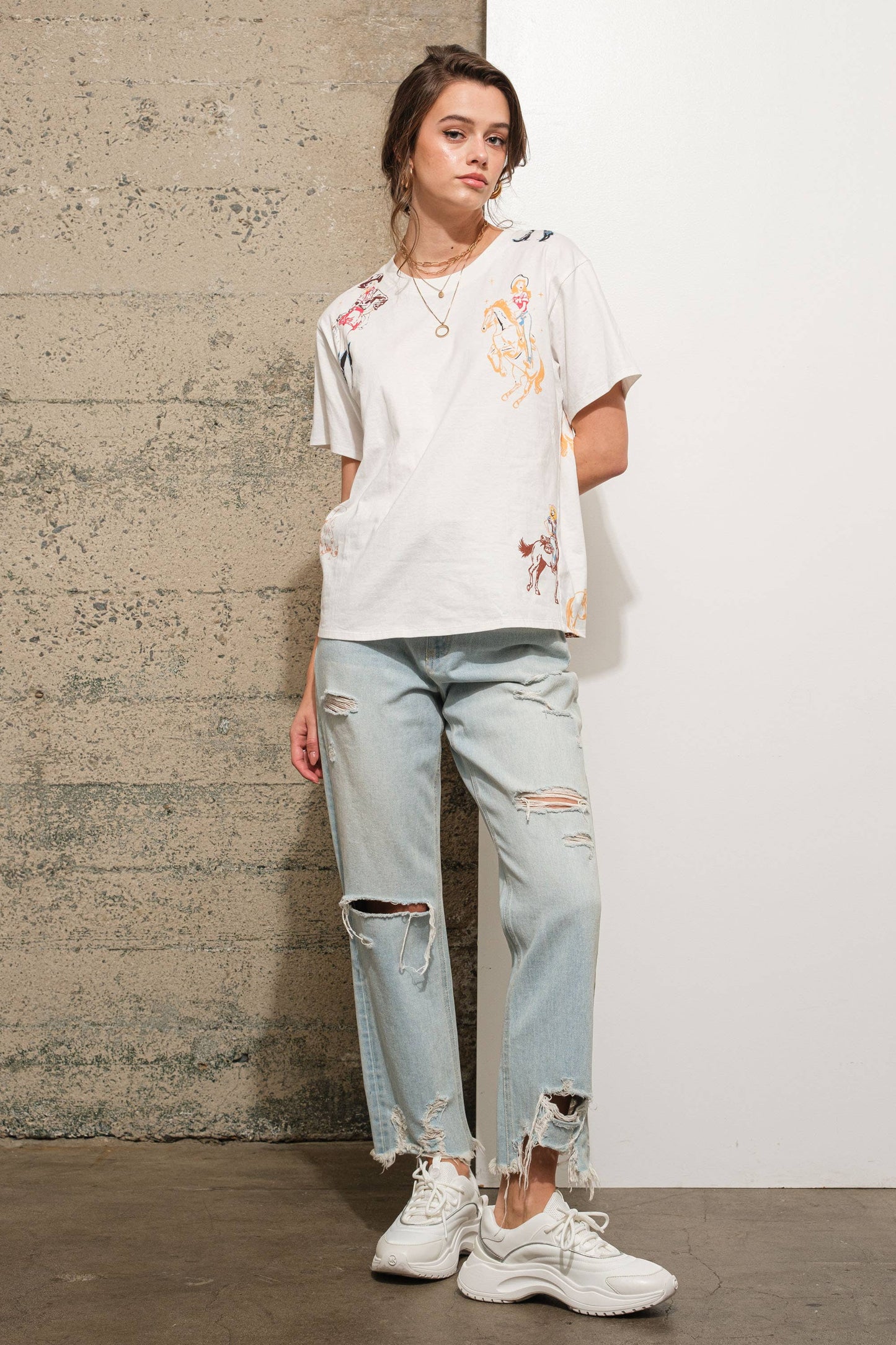 Western Motif T-shirt