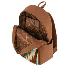 Wrangler Southwestern Knitted Backpack - Brown