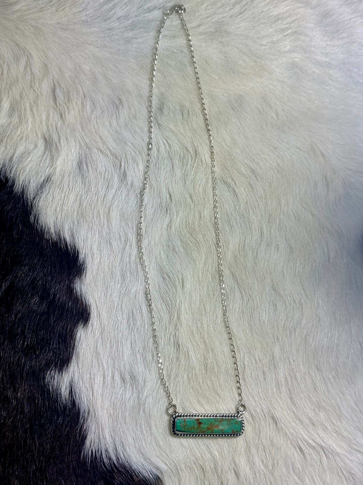 Evergreen Bay Bar Necklace