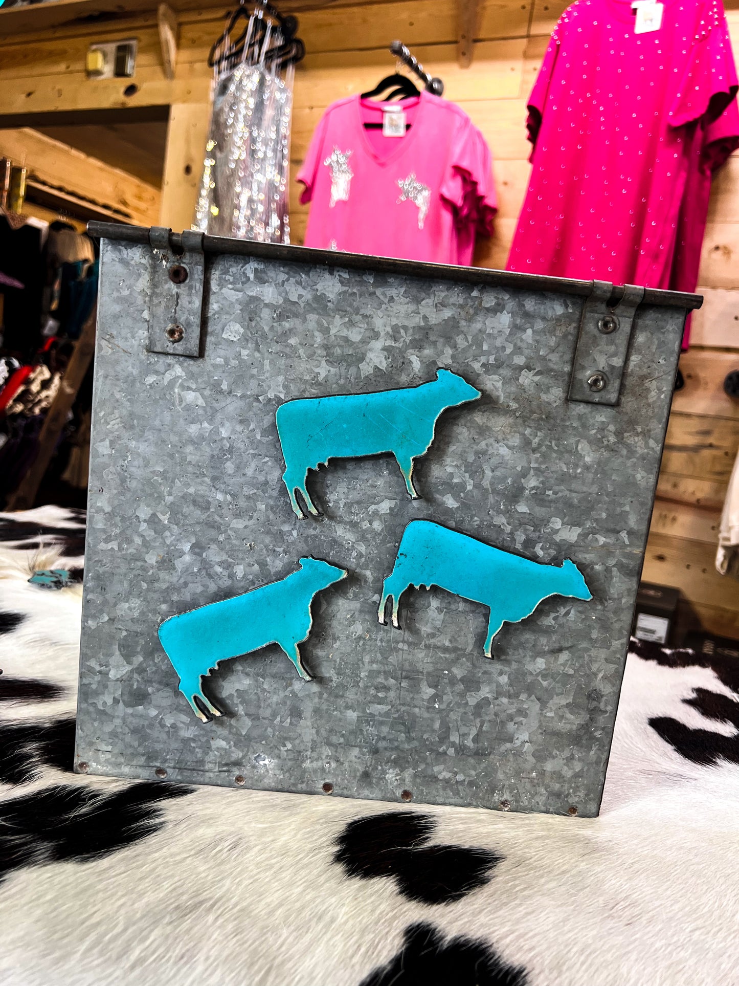 Magnet Reclaimed Farm Metal- Medium