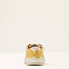 Ariat Women’s Hilo Doodle Mustard Steer Heads