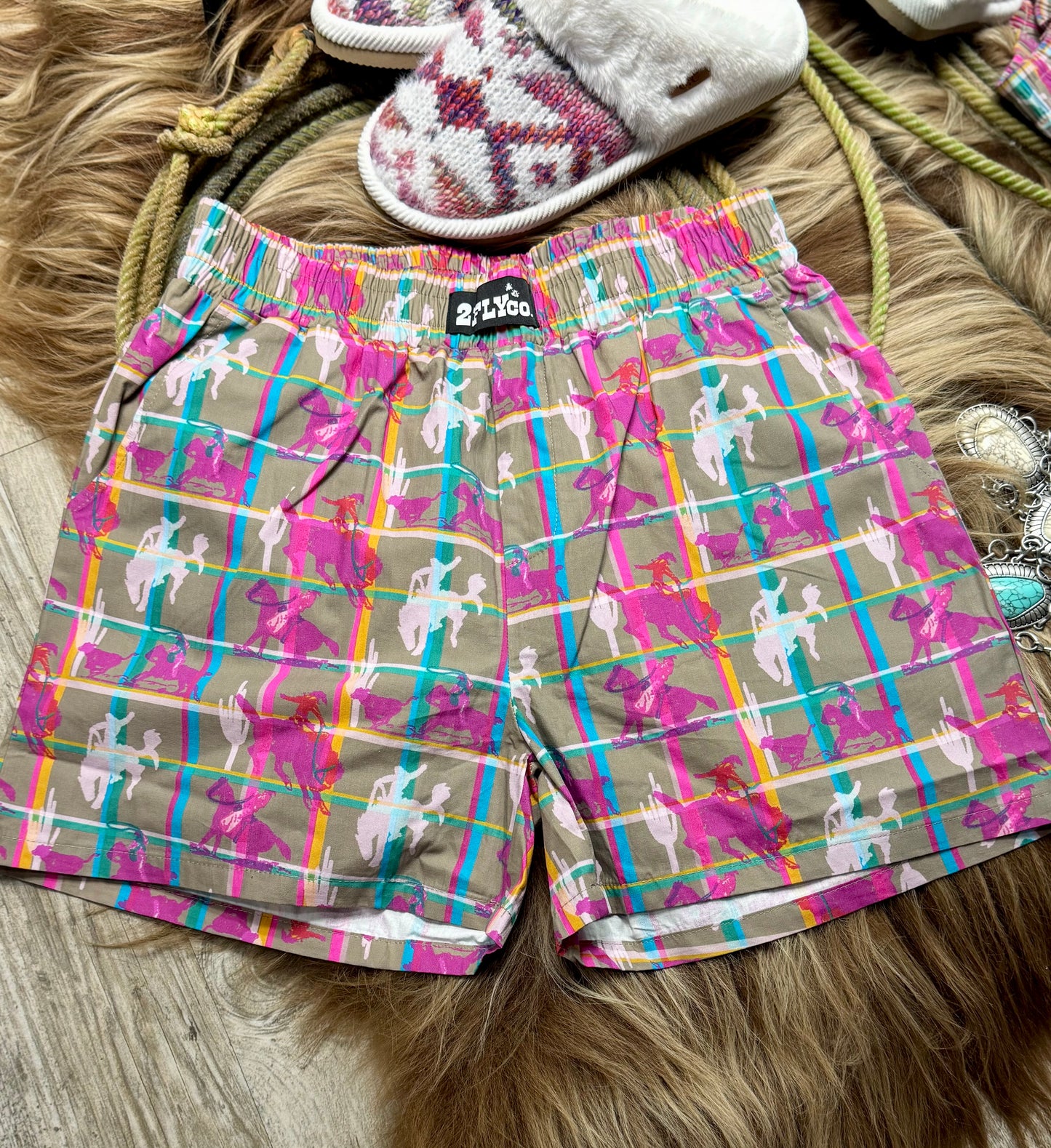 Poppin' Plaid Boxers
