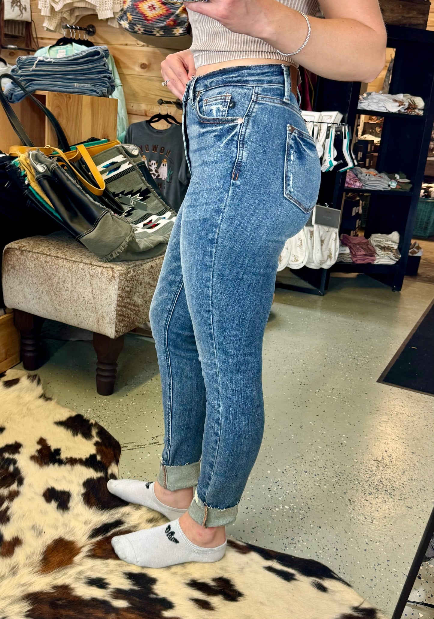 Judy Blue Skinny Fit Date Night High Rise Jeans Reg/Curvy