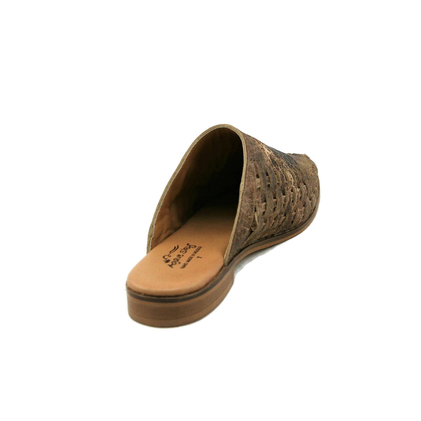 Rose Flat Mule