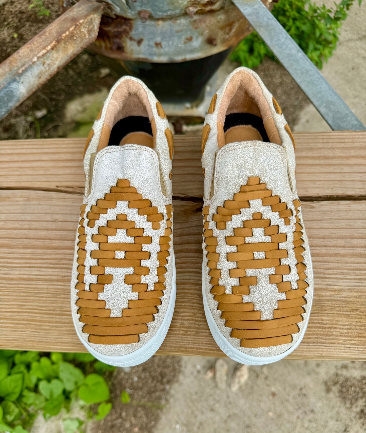 Dakota Western Tennis Shoe in Mustard