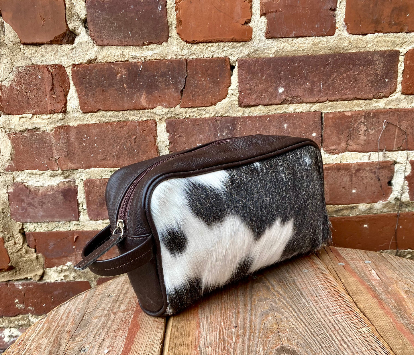 Cowhide Toiletry Bag