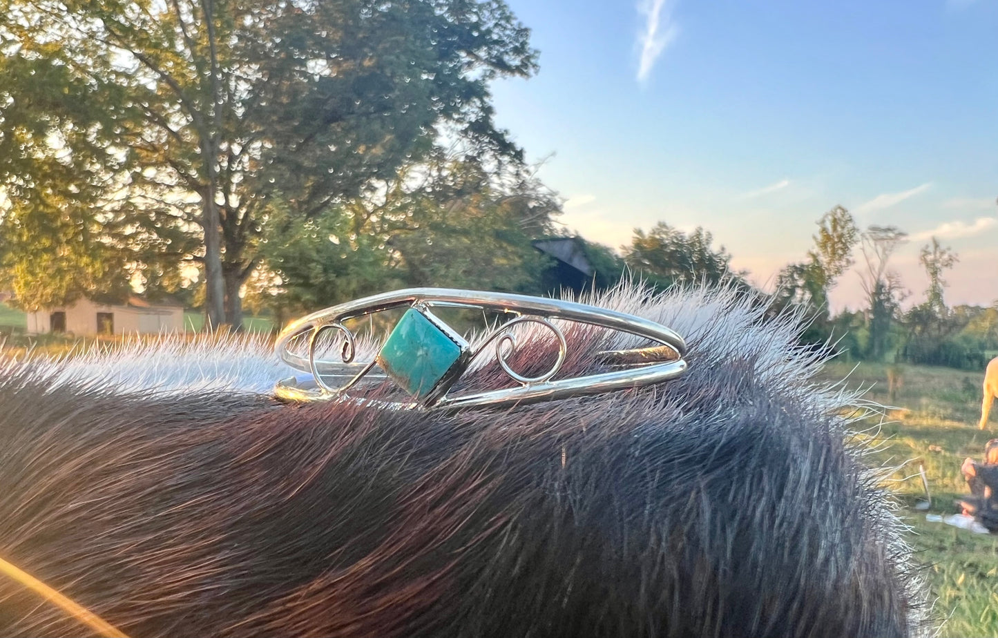 Kingman Turquoise Dainty Cuff