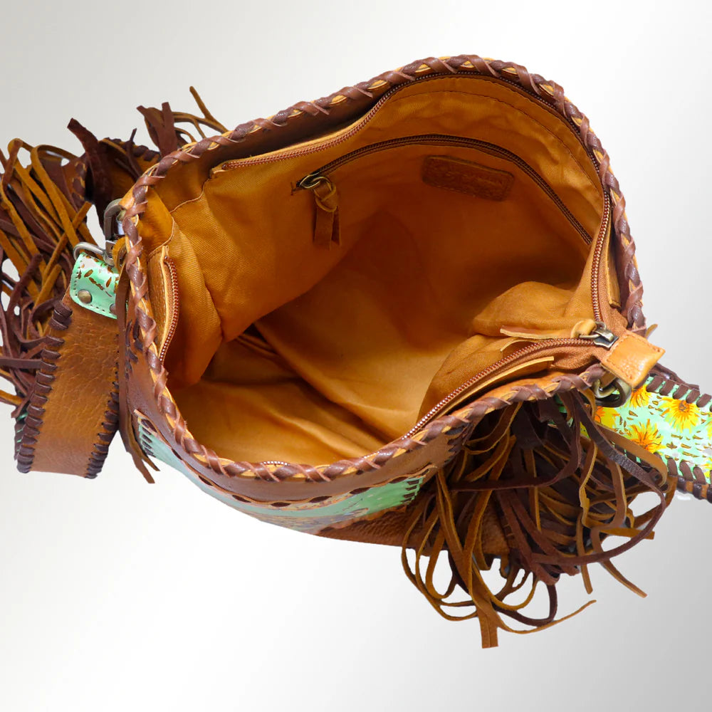American Darling Purse Fringe Hand Painted Buffalo