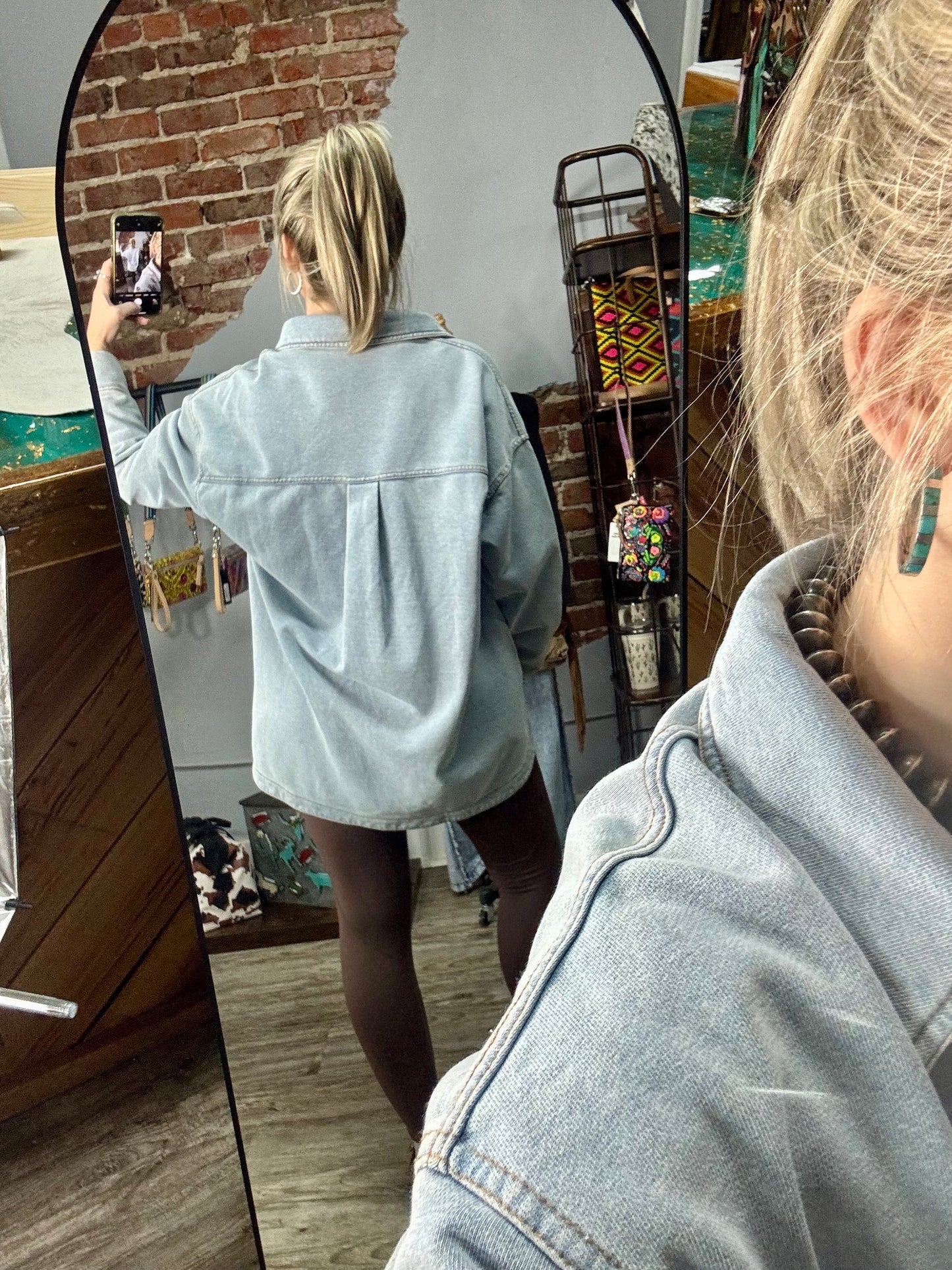 Better Than Denim Shacket