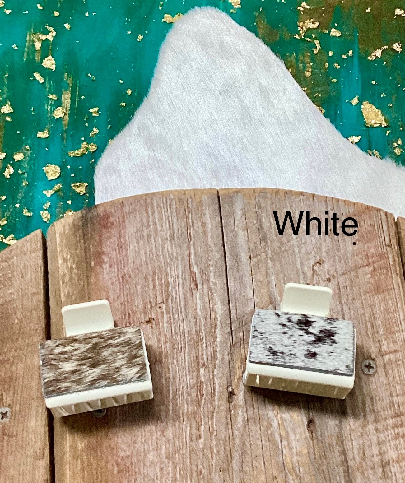 2" Cowhide Claw Clip