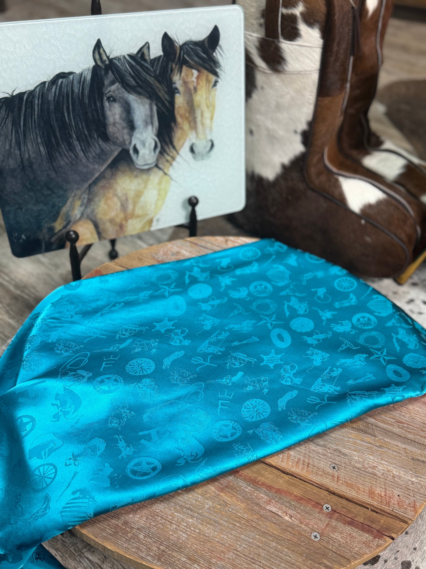 Cowboy Logo Wild Rags