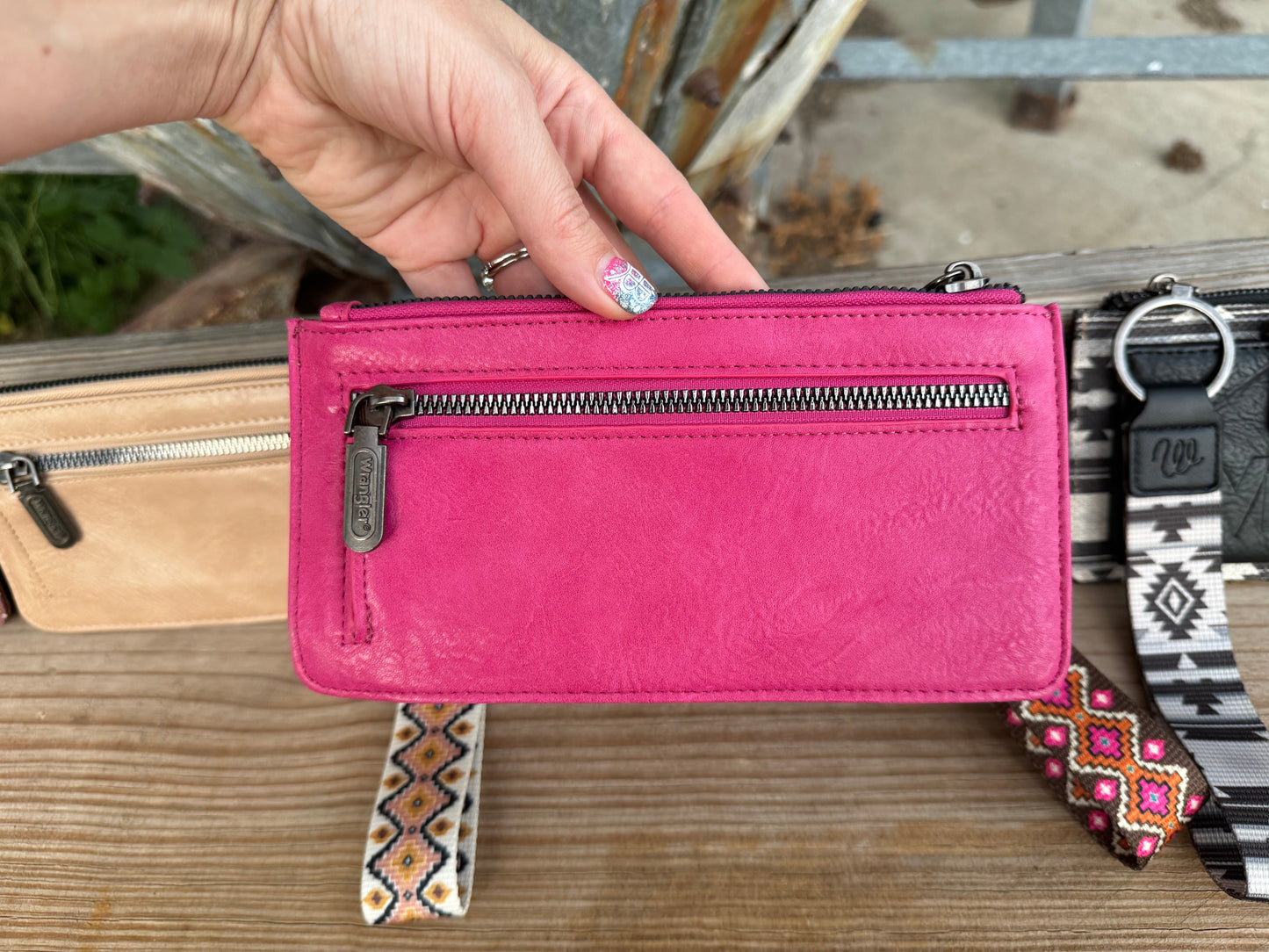 Wrangler Bold Aztec Wristlet