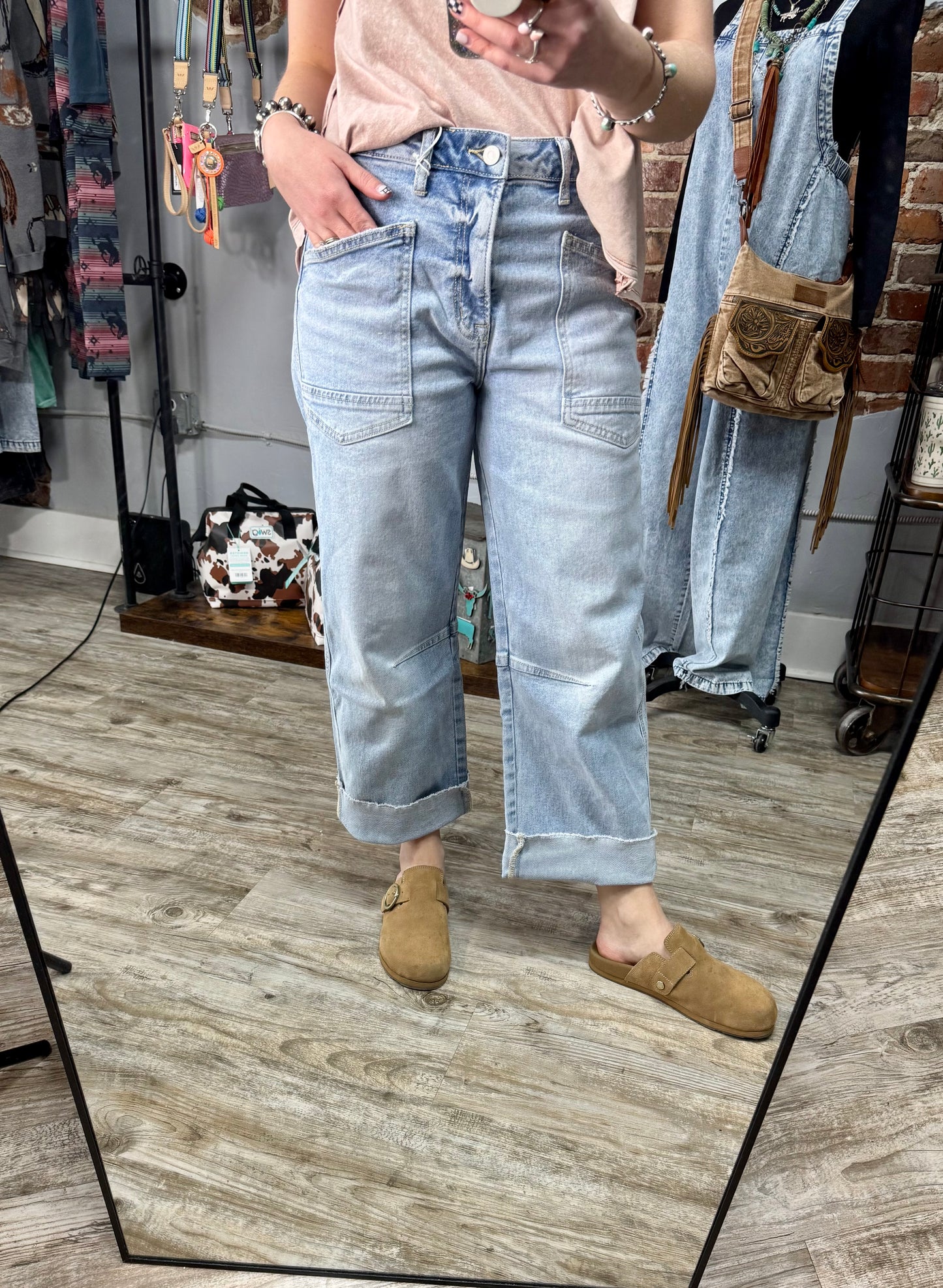Barrel Jam Light Wash Jeans