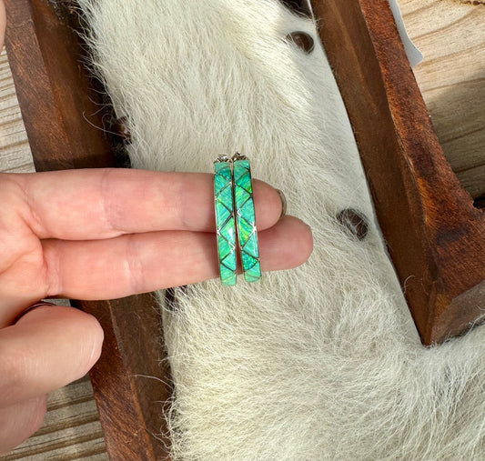The Regul Opal Hoops