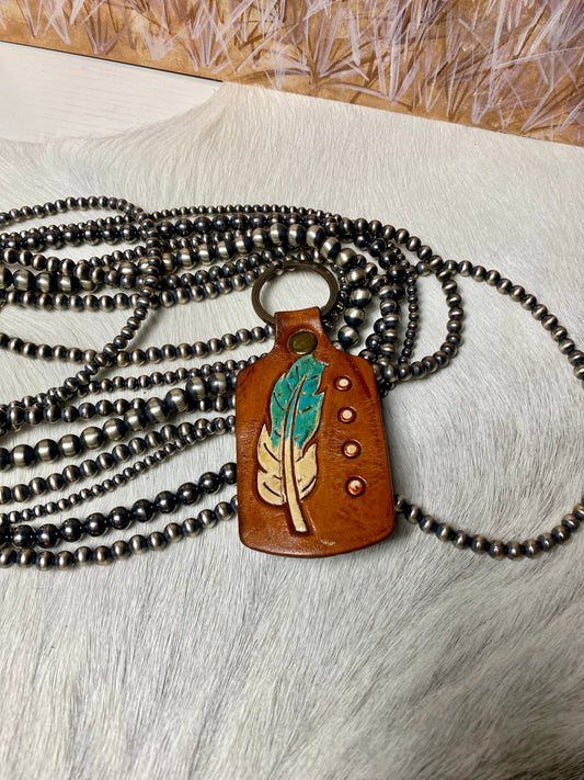 Feather Keychains