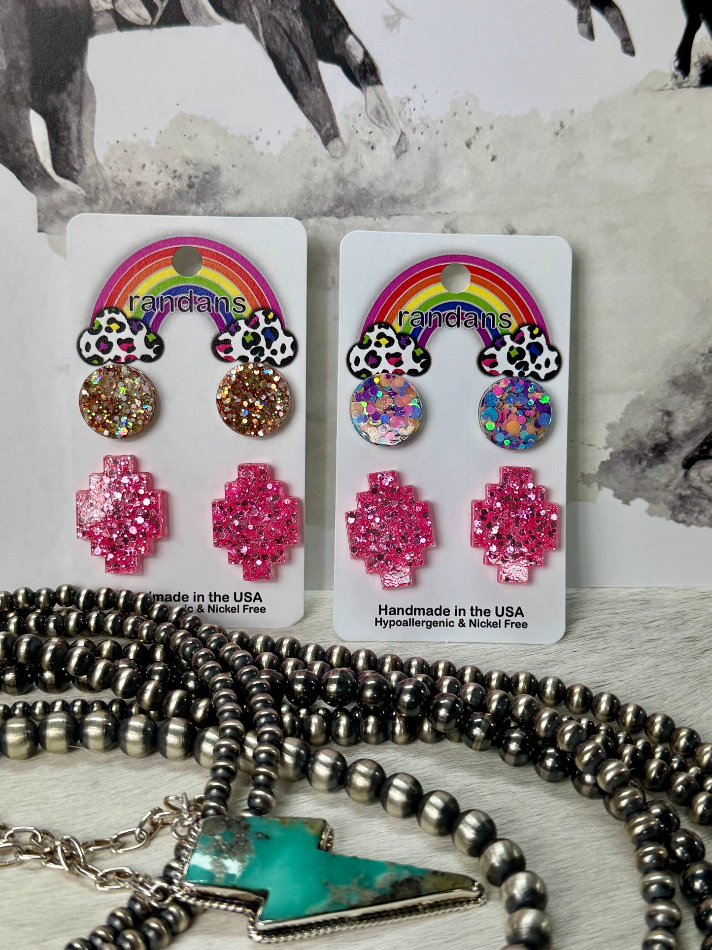 Western Stud Earrings