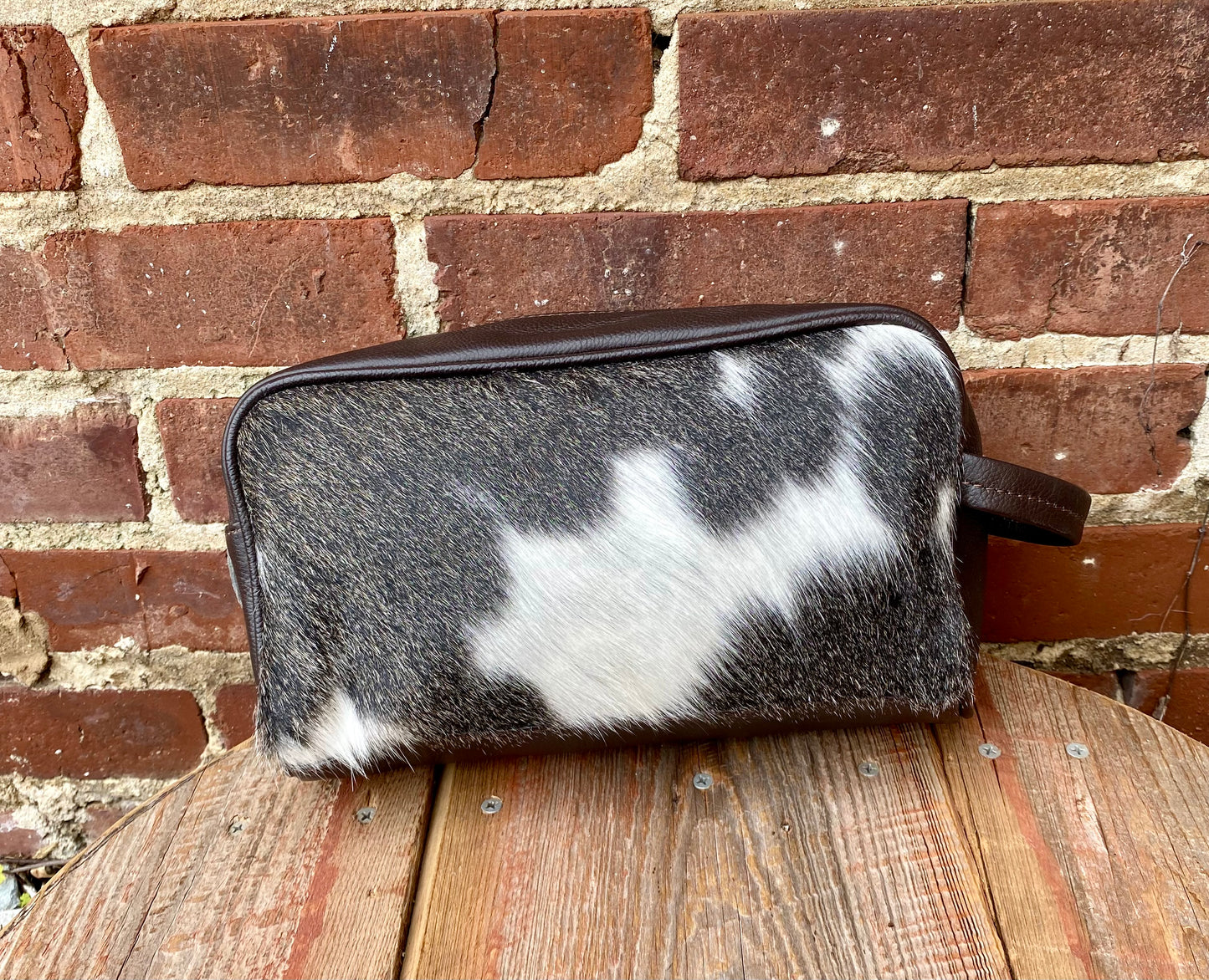 Cowhide Toiletry Bag