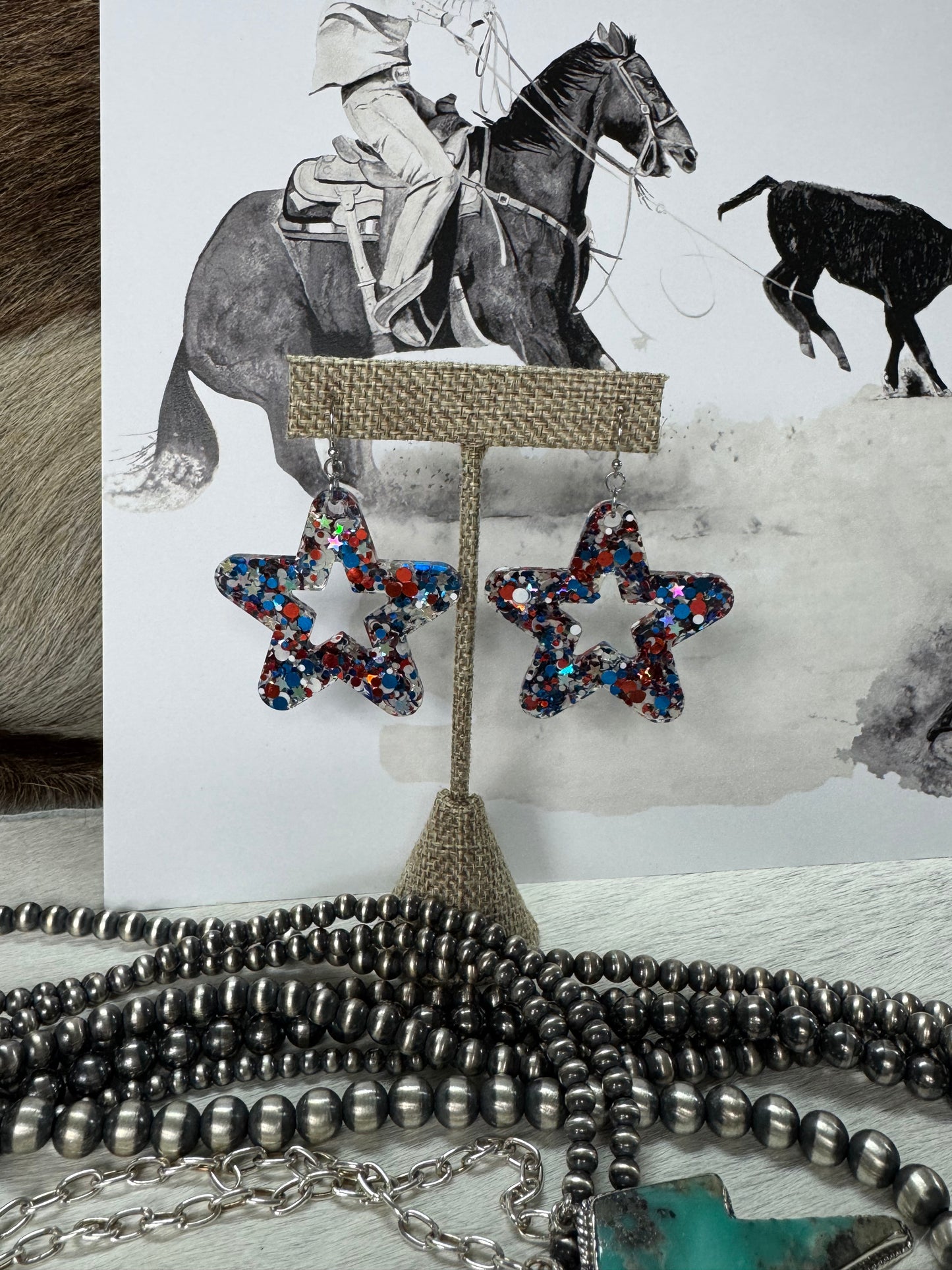 Star Spangled Earrings