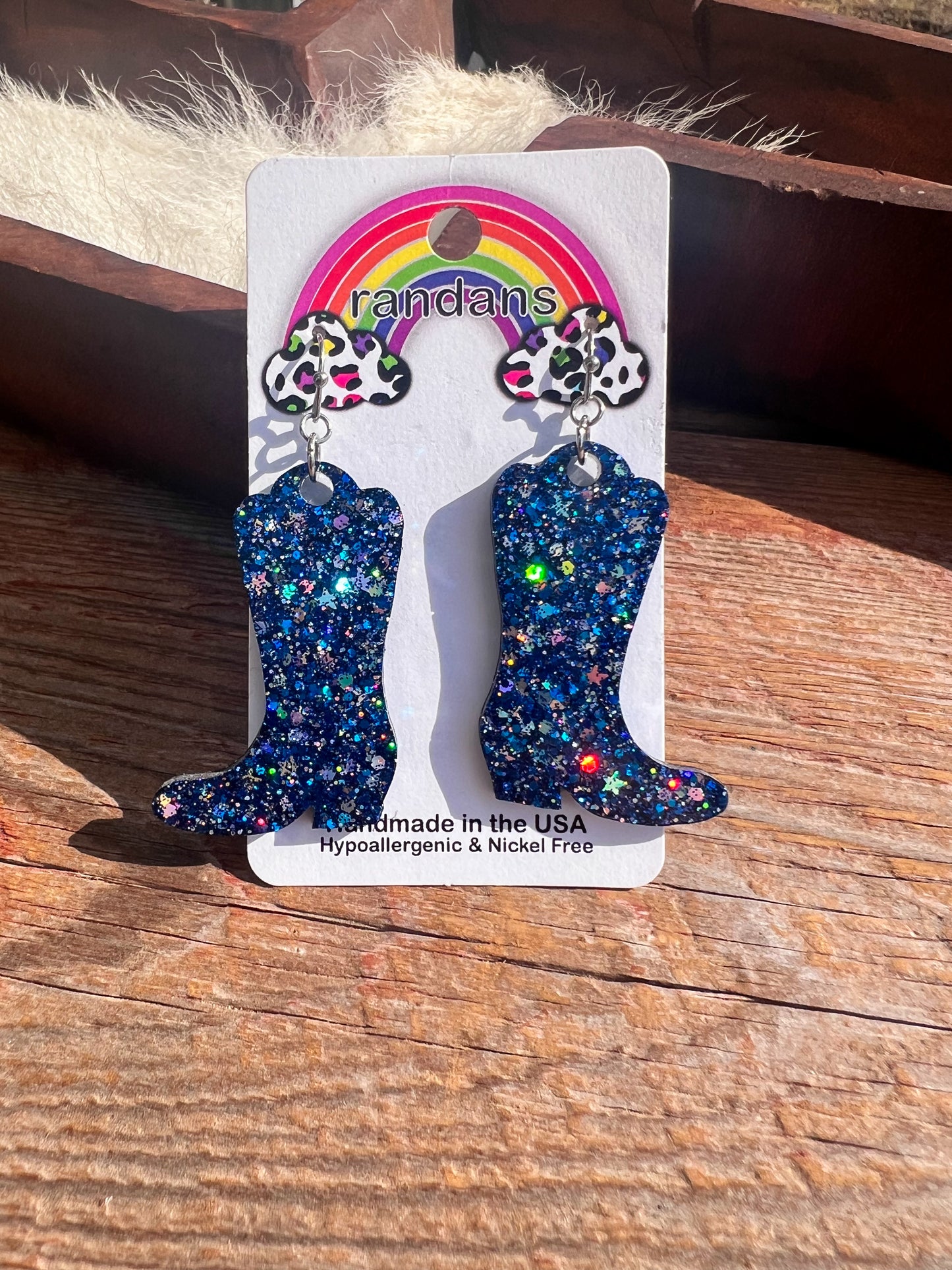 Ran Dan Acrylic Earrings
