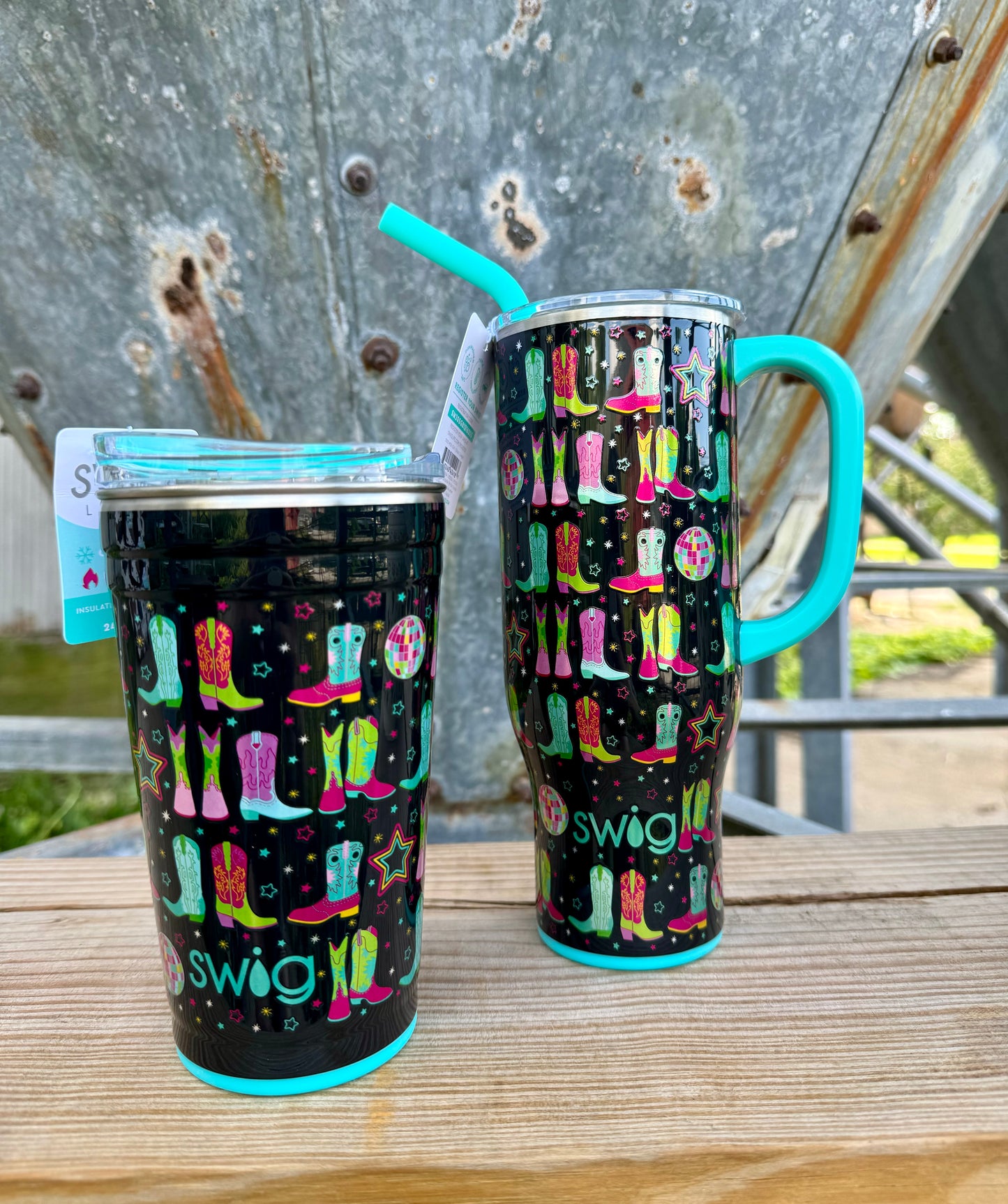 Disco Cowgirl Party Cup 24oz
