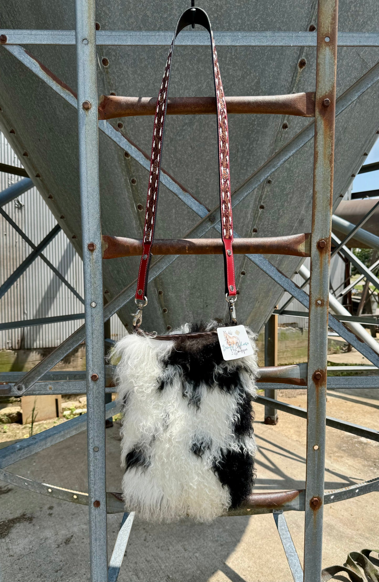 The Maggie Tibetan Wooly Purse