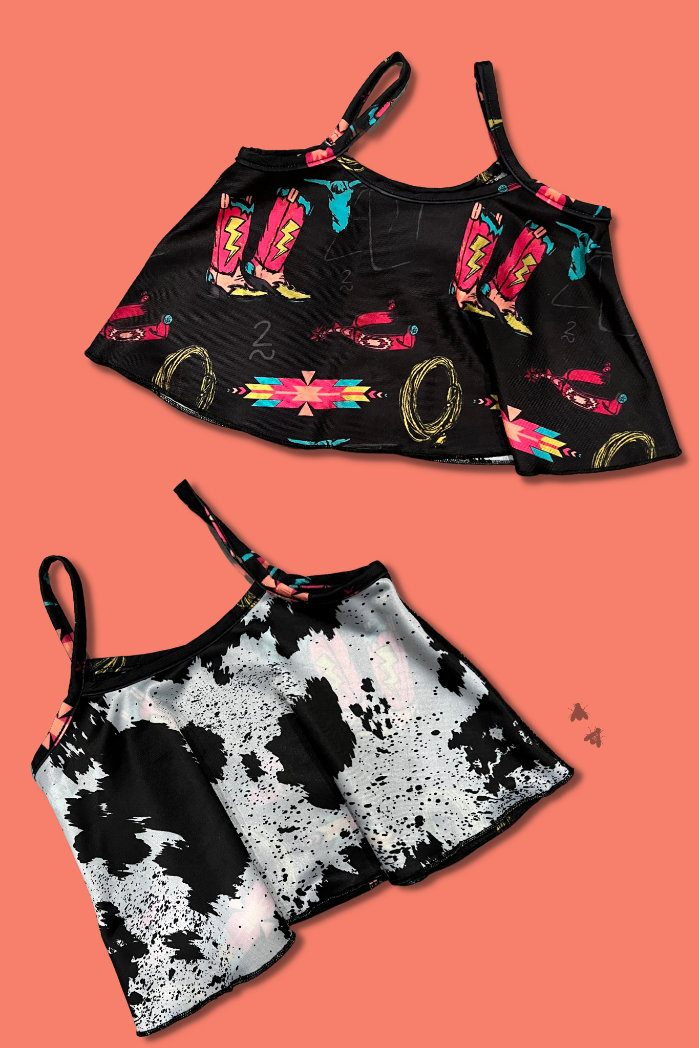 Rope The Neon Lights Kid's Tankini