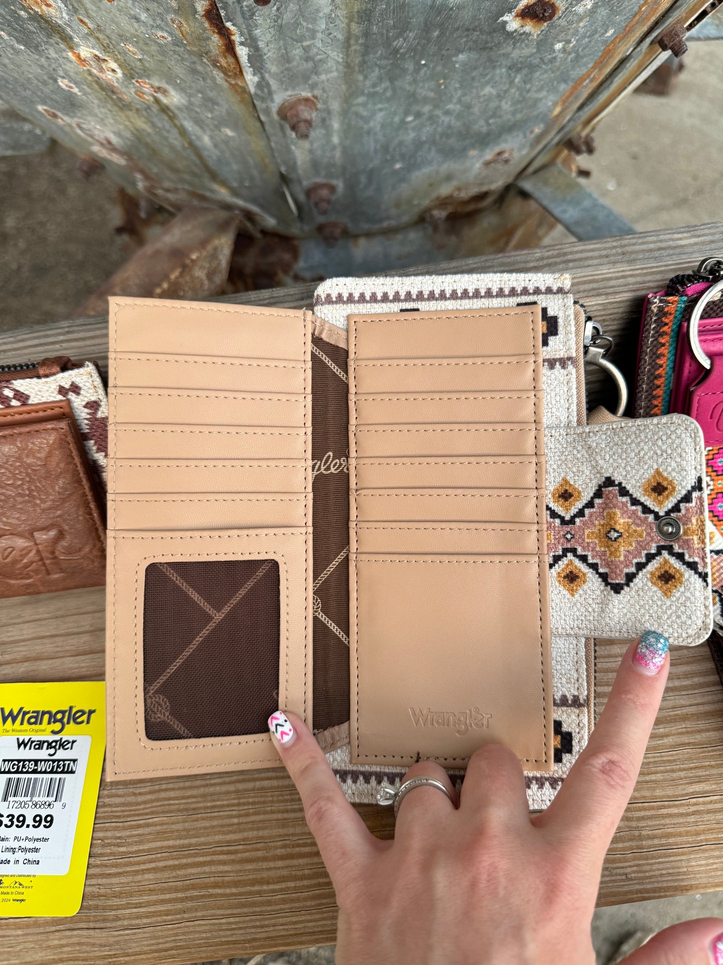 Wrangler Bold Aztec Wristlet