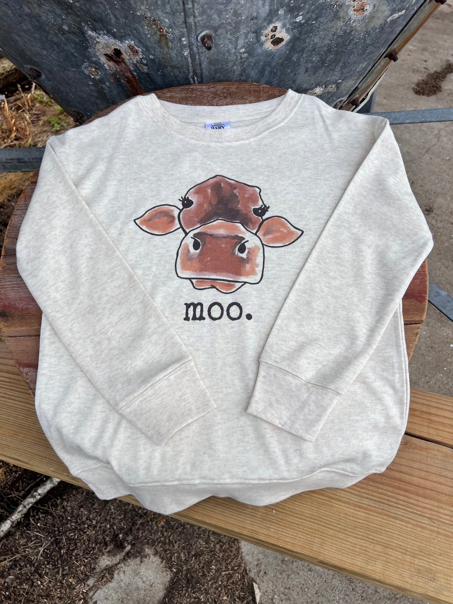 Moo Youth Long Sleeve Shirt