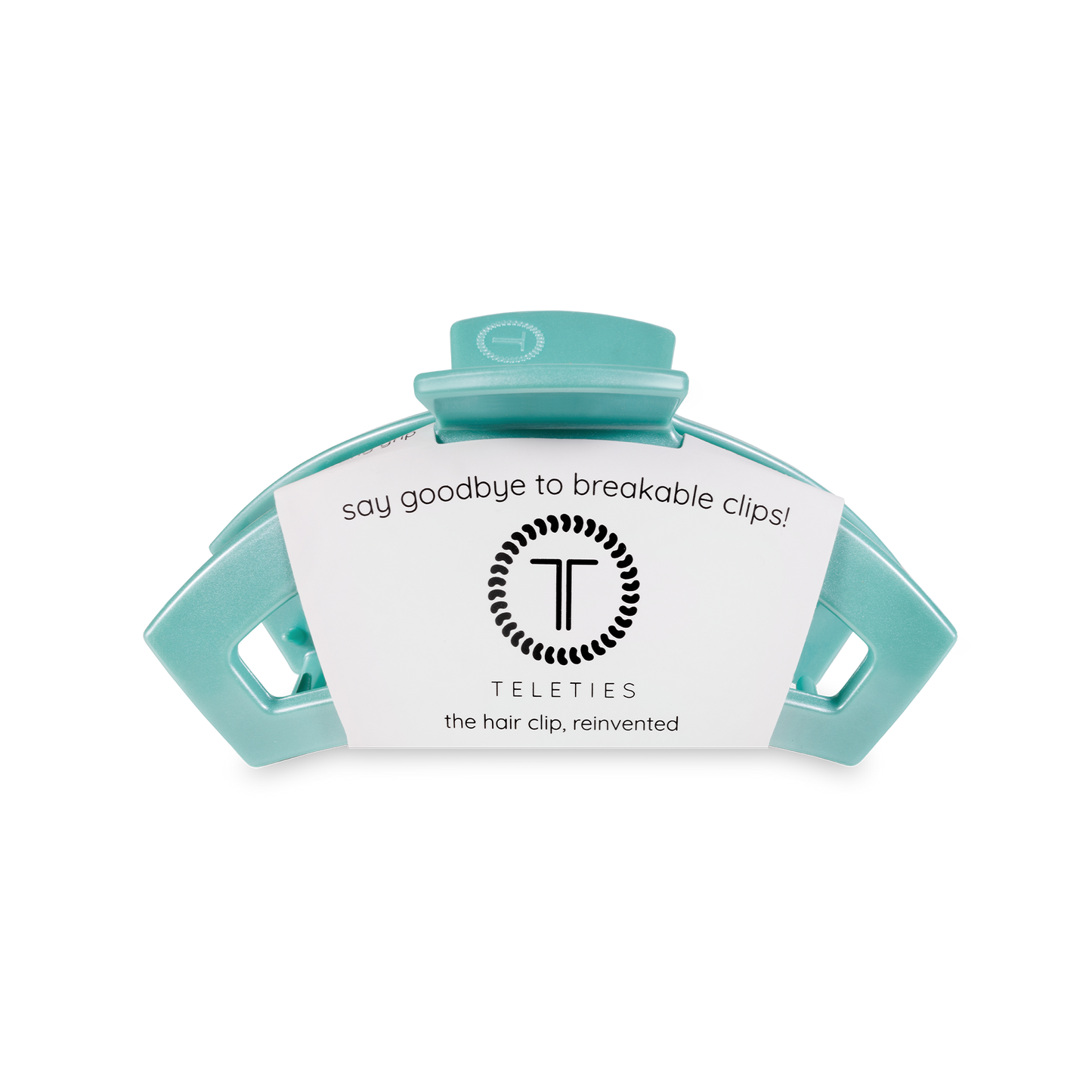 Open Hair Clip | Small | Totally Turquoise