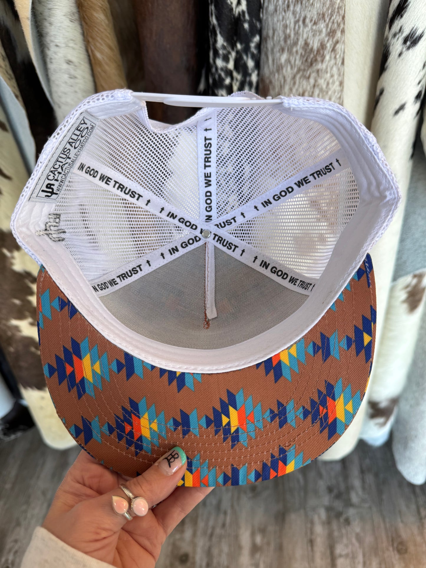 Green Broke Cactus Alley Cap (Aztec)