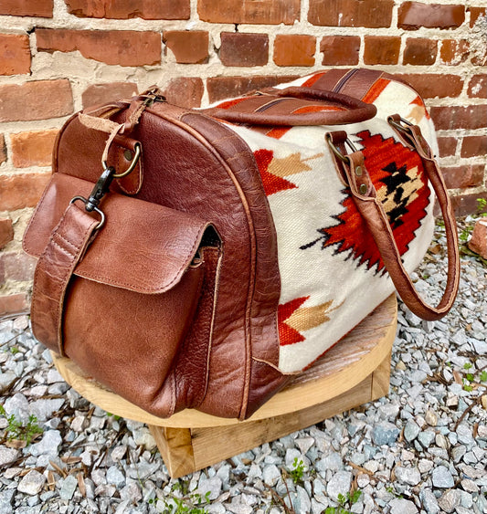 Rust Duffle Bag