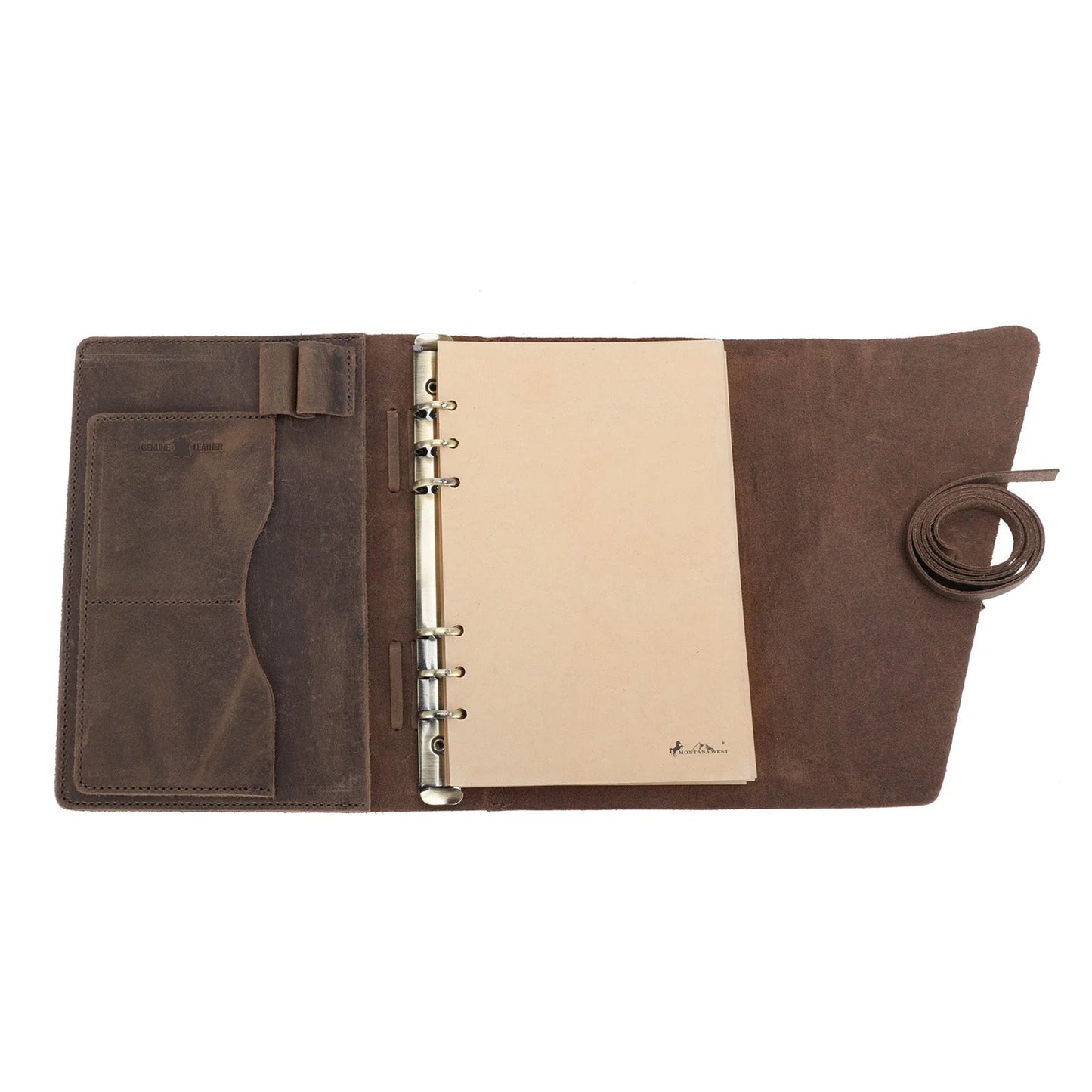 Montana West Leather Notebook