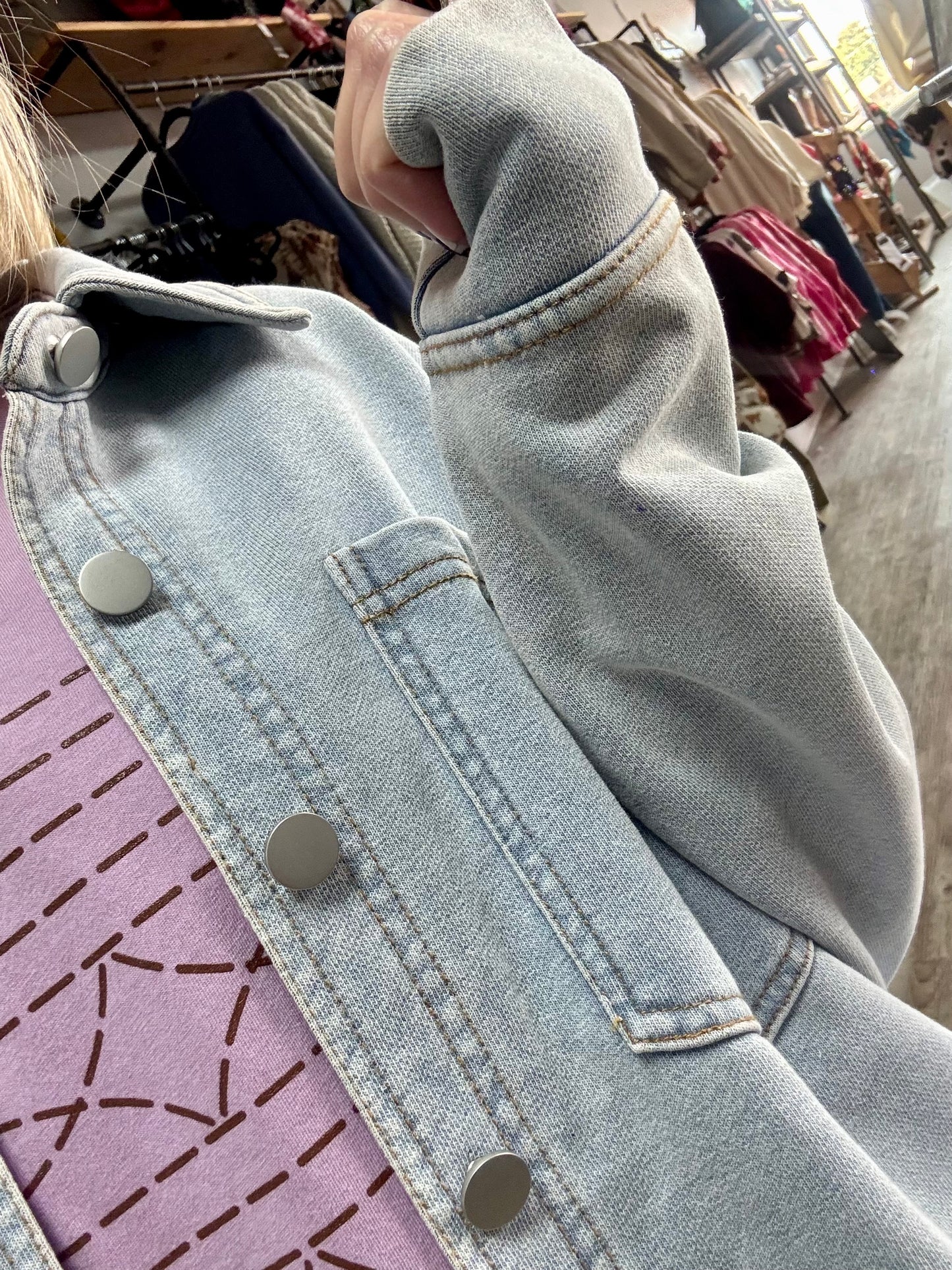 Better Than Denim Shacket