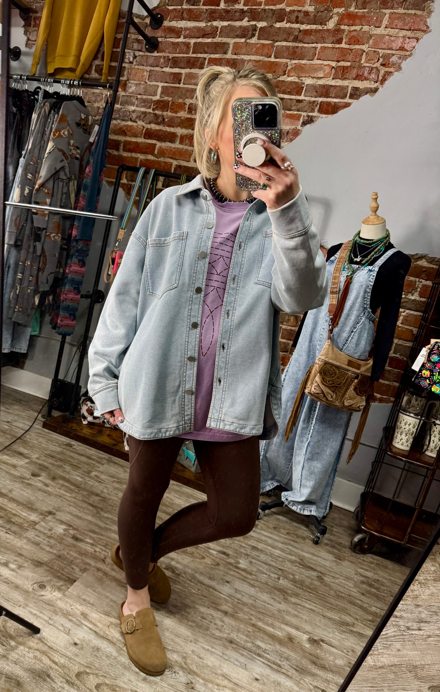 Better Than Denim Shacket