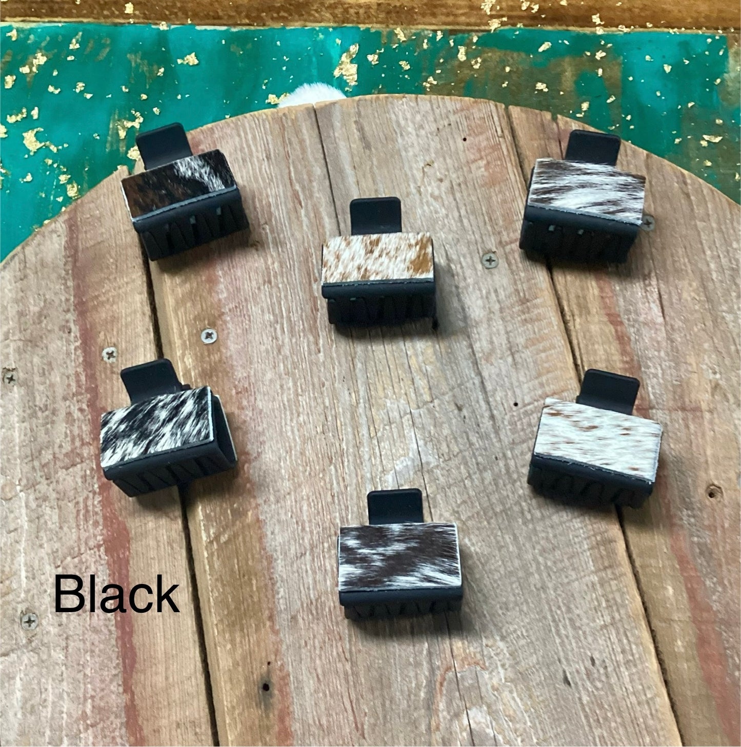 2" Cowhide Claw Clip