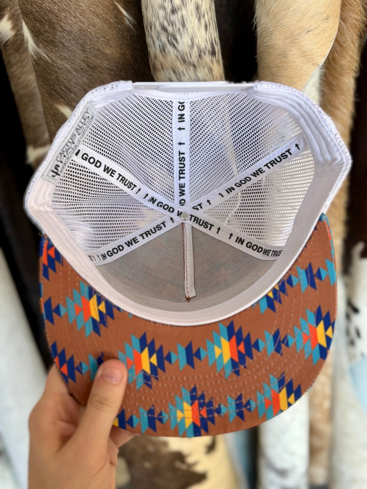 Neck Rope Cactus Alley Cap (Aztec)