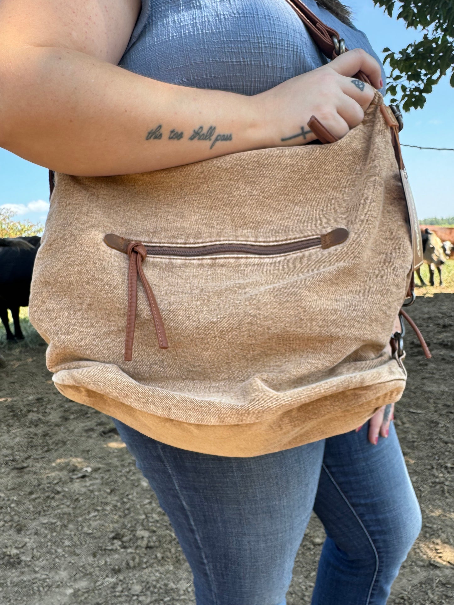 Wrangler Hybrid Back-Pack Denim Purse