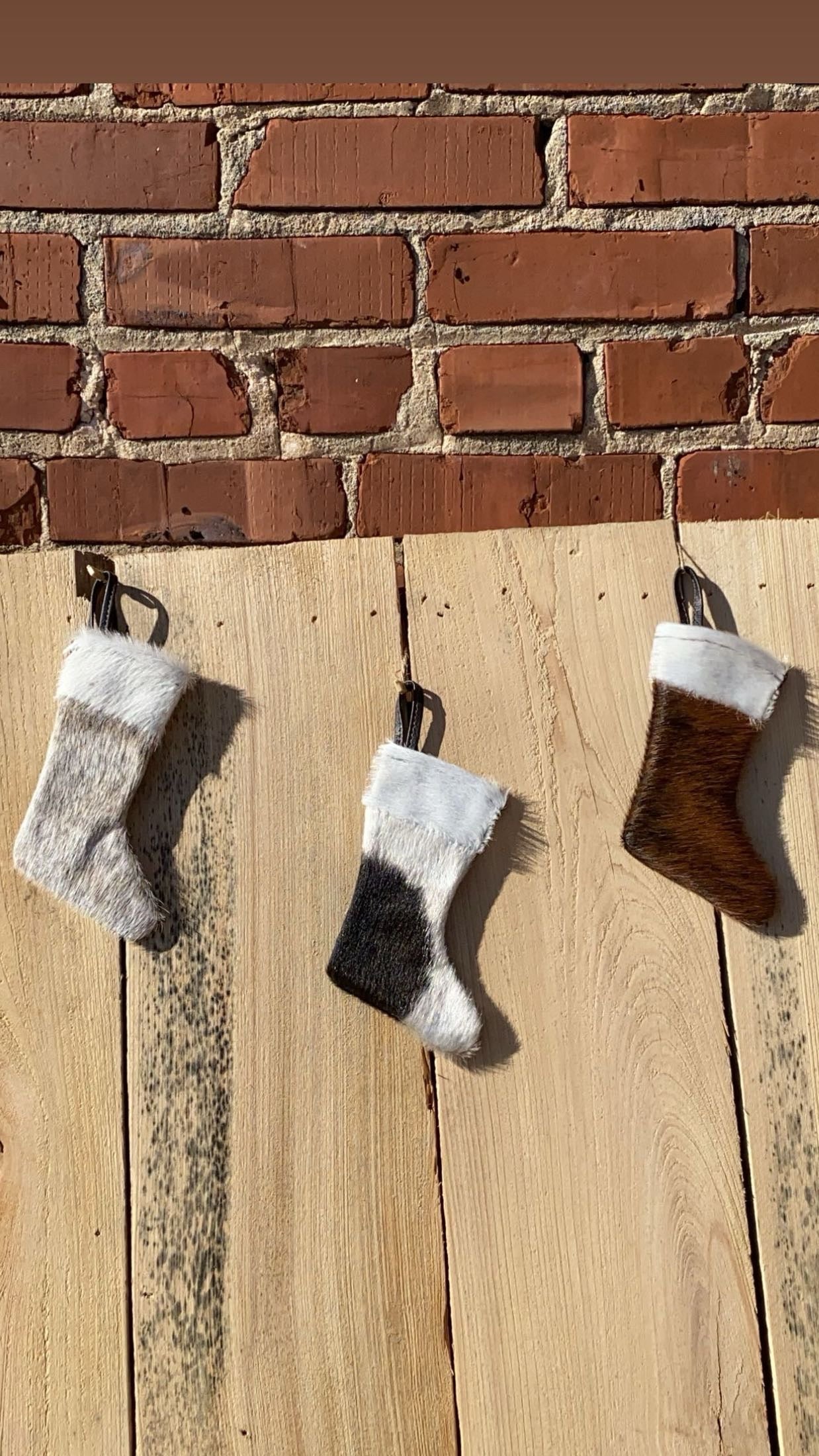 Mini Stocking Gift Card Holder