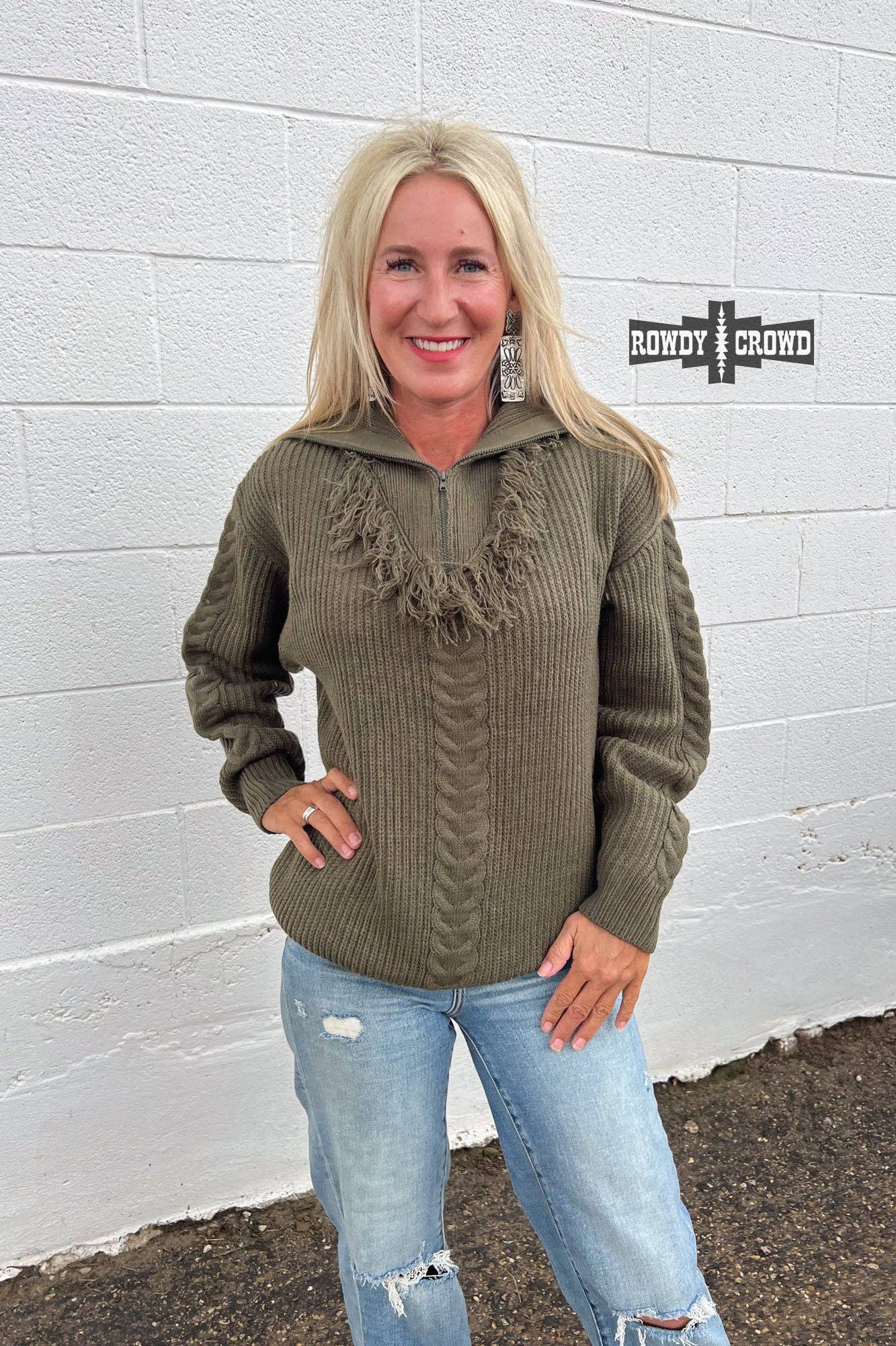 The Cypress 1/4 Zip Sweater