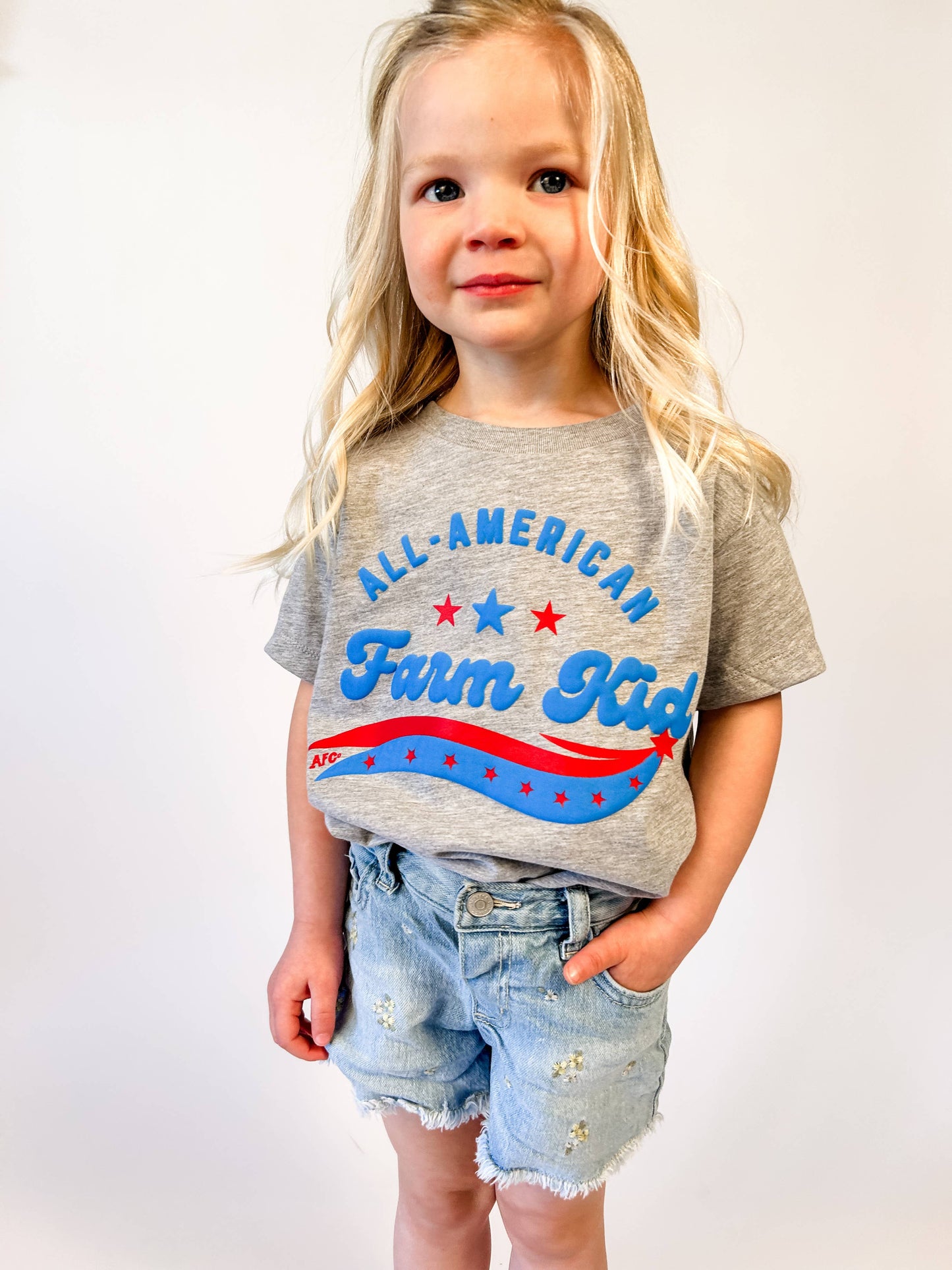 All American Farm Kid Youth Tee