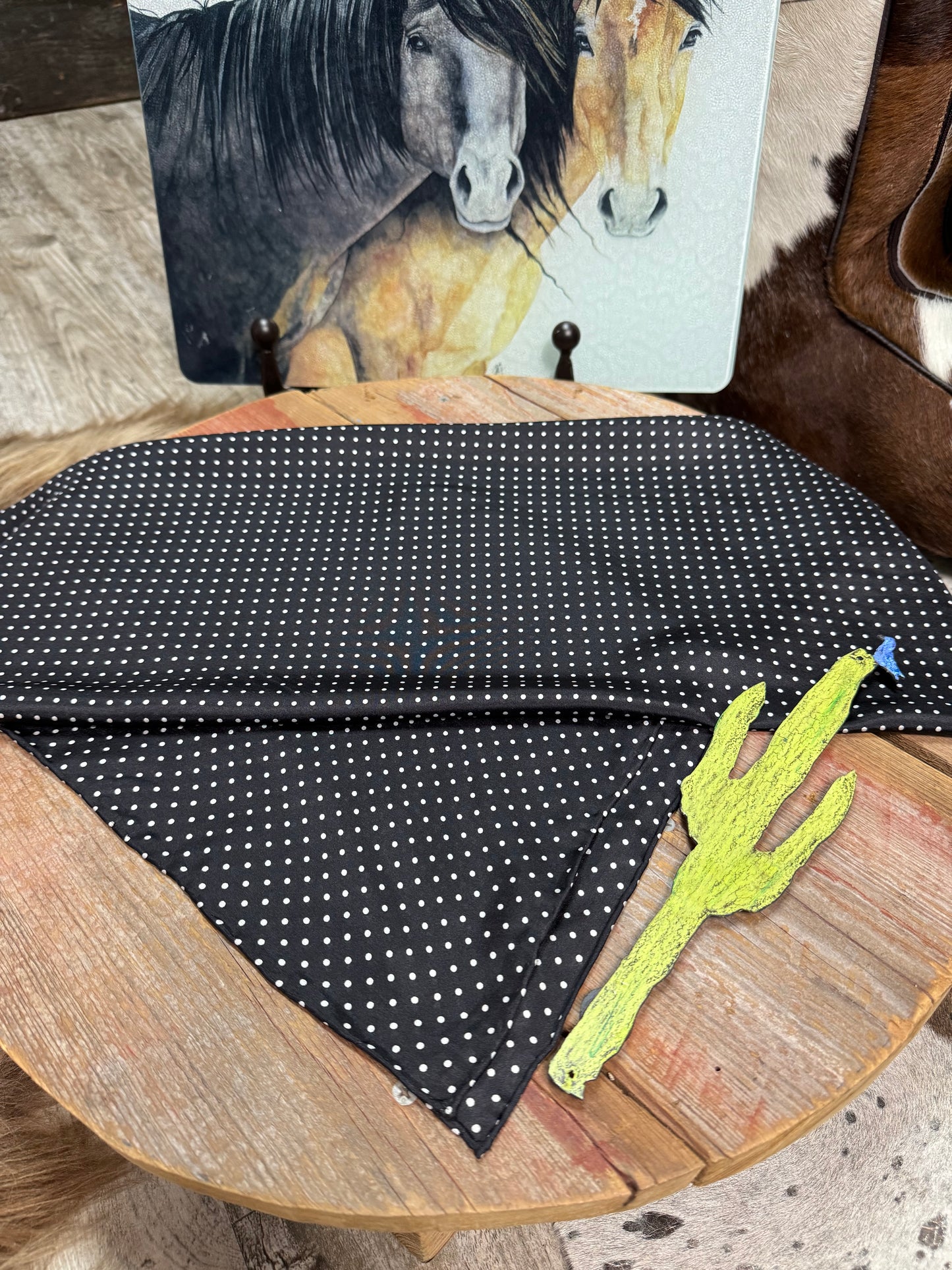 Cowboy Polka Dot Wild Rag