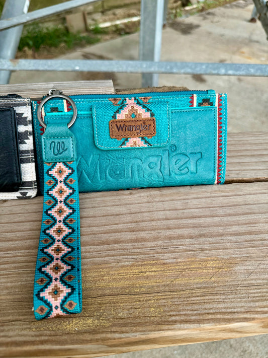 Wrangler Bold Aztec Wristlet