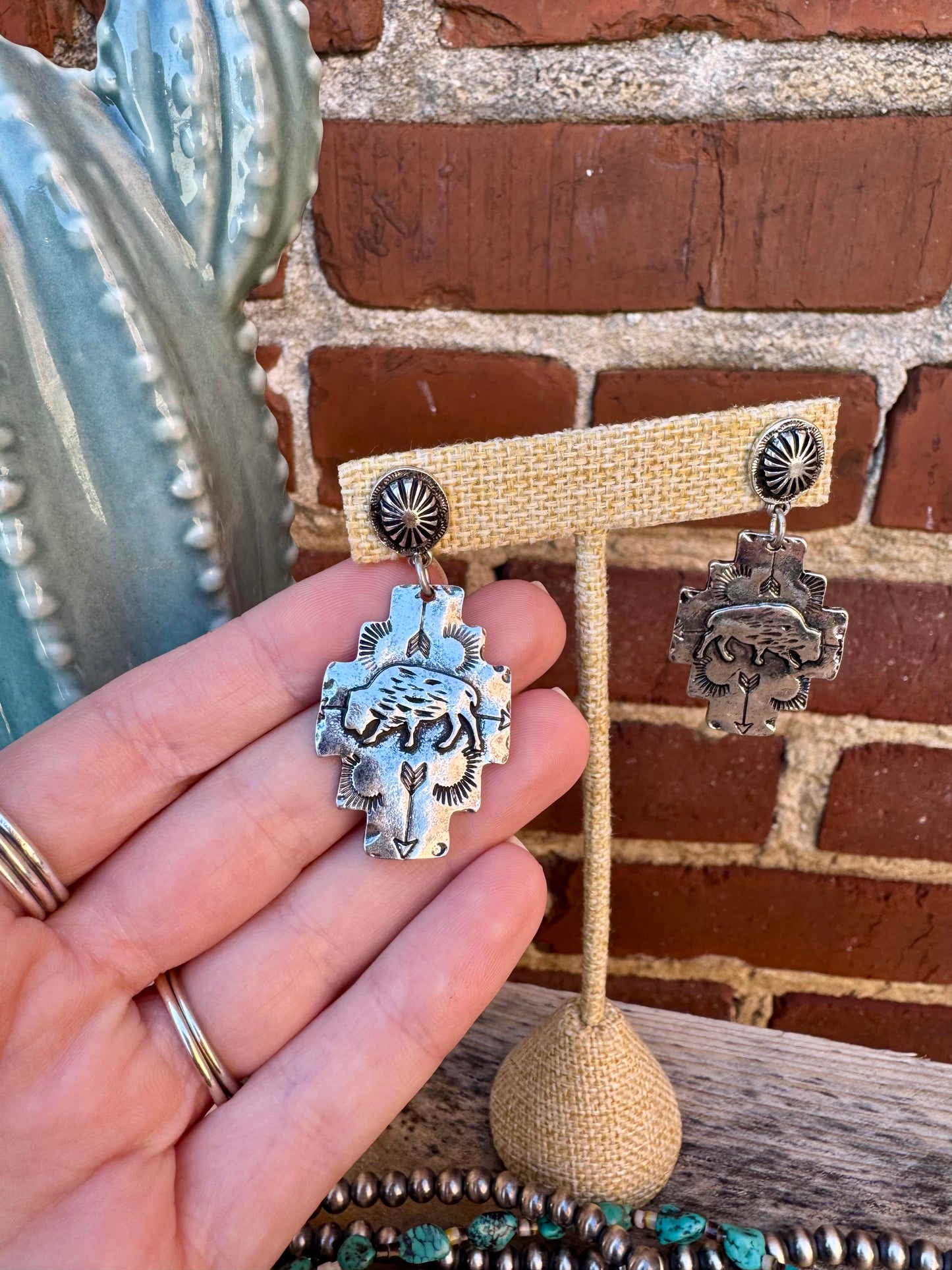 Gone Buffalo Earrings