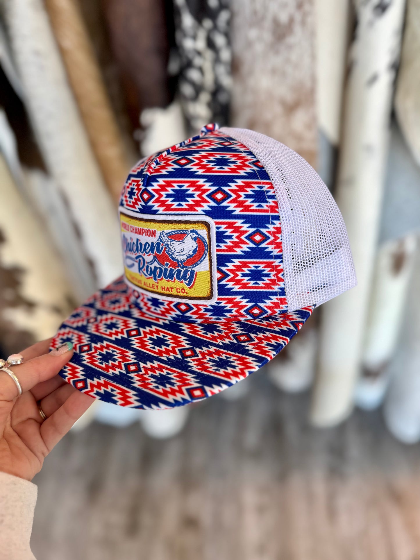 Chicken Roping Cactus Alley Cap