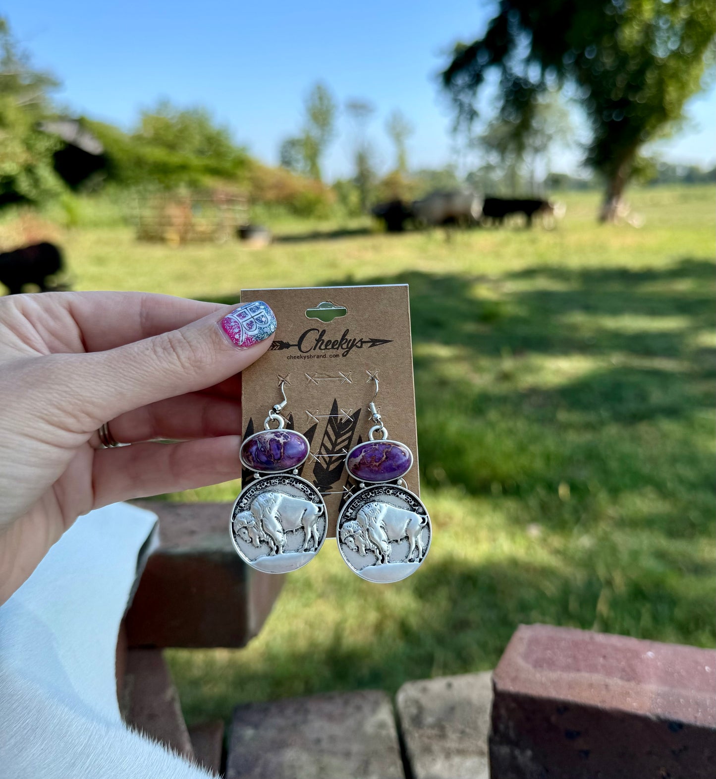 Buffalo Nickel Earrings