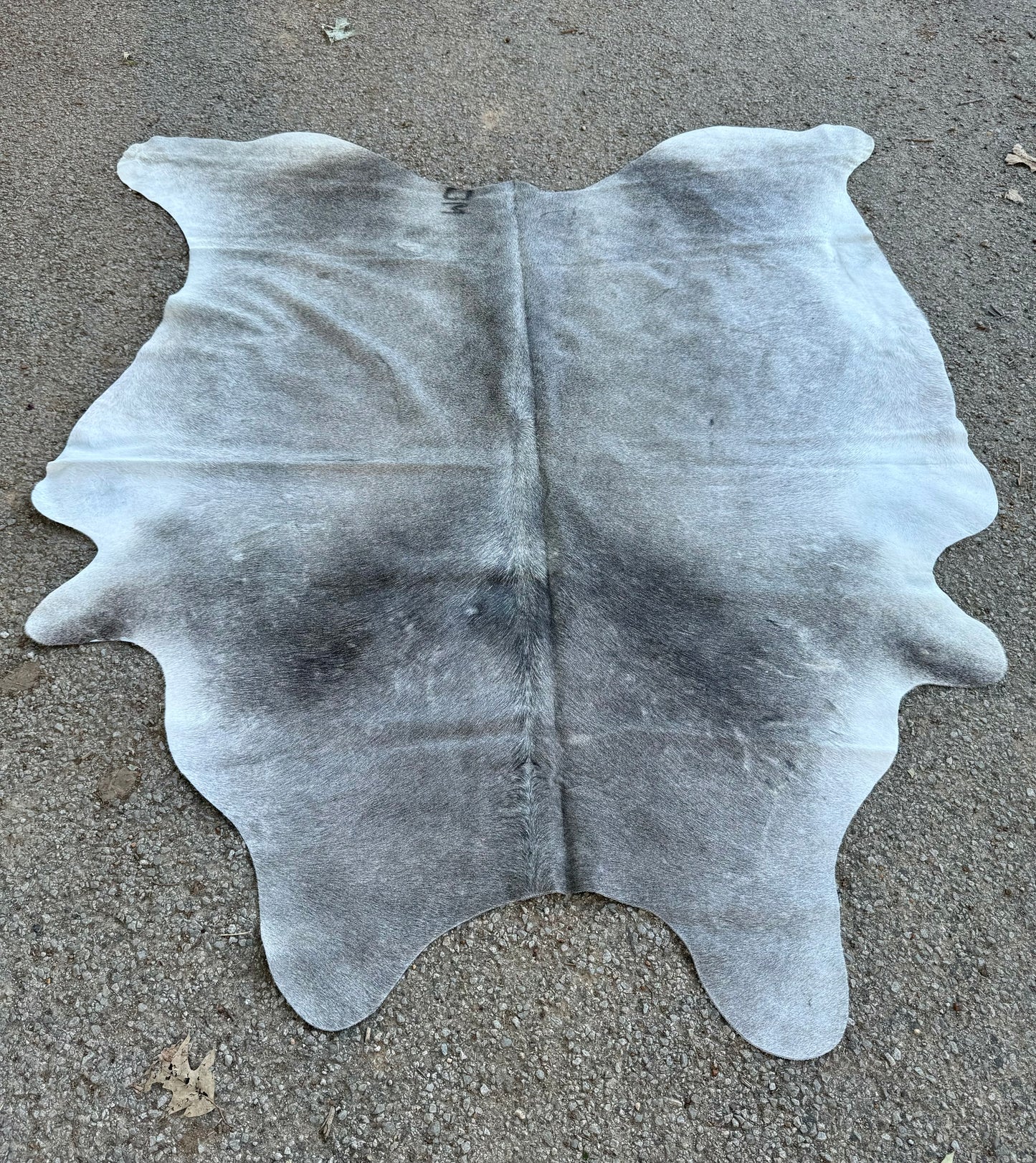 Grey Cowhide Rug 7X6'