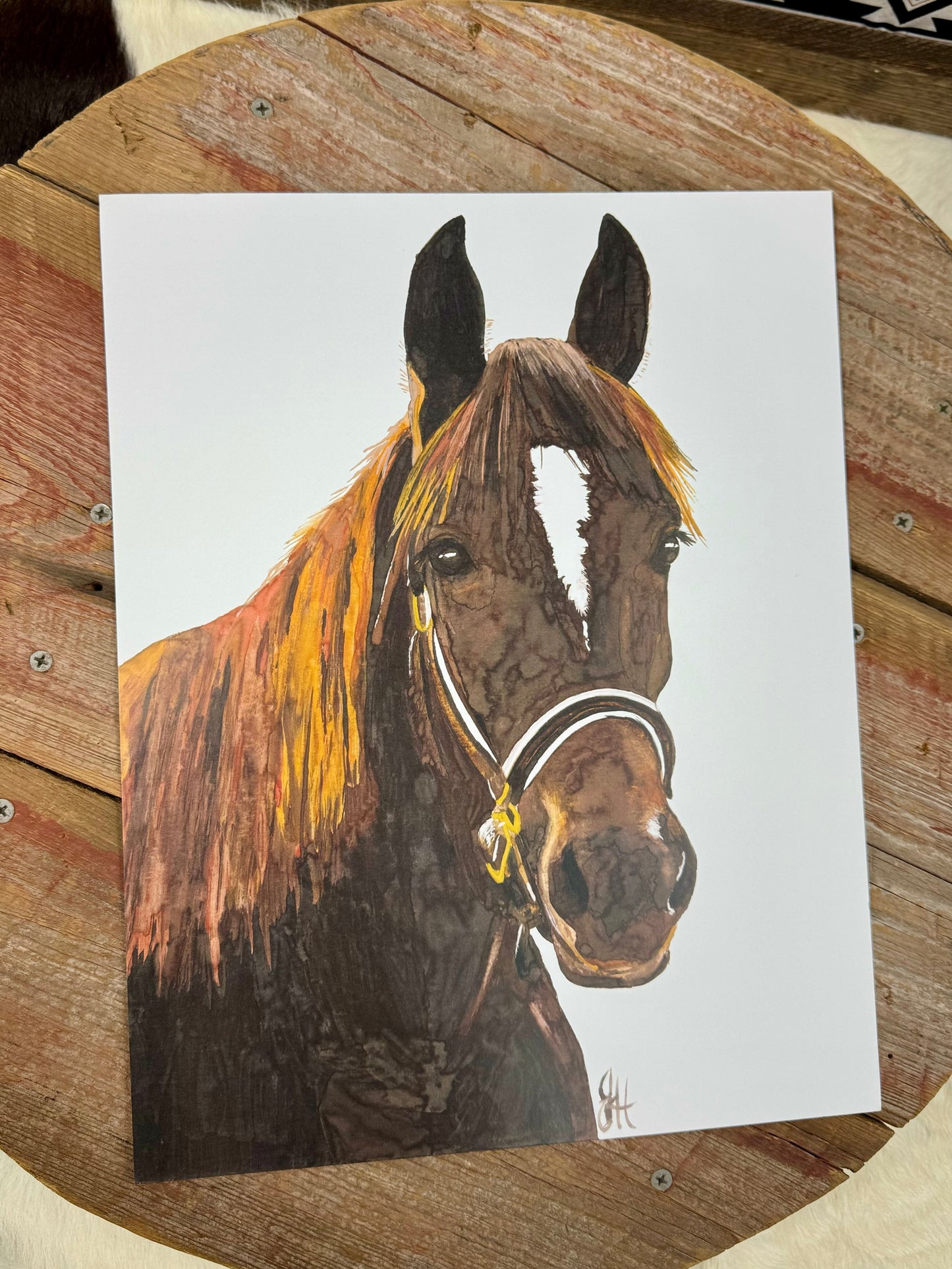 Golden Girl Print